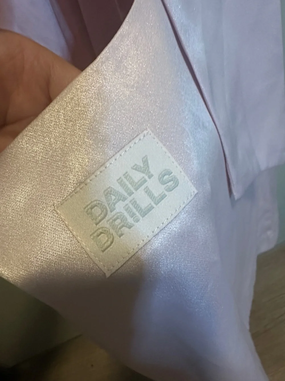 Daily Drills Silly Mini Pink Dress Size Medium - Picture 7 of 9